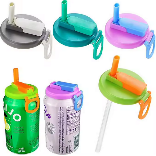 Bezpieczna Puszka™ – Szczelna Pokrywka z Słomką do Puszek | Koniec z Wylewaniem